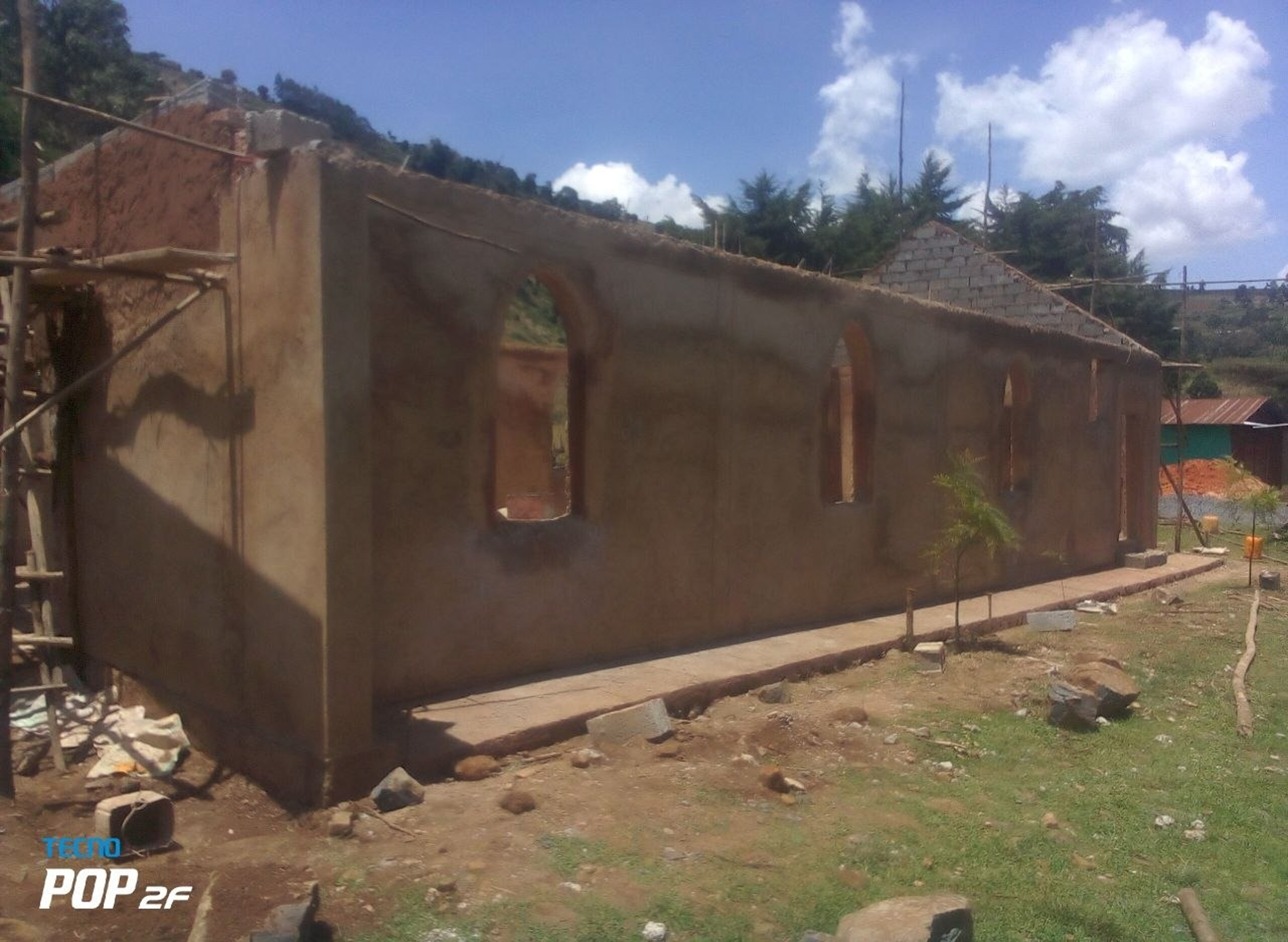 Tulu Bajo St. George Church Construction